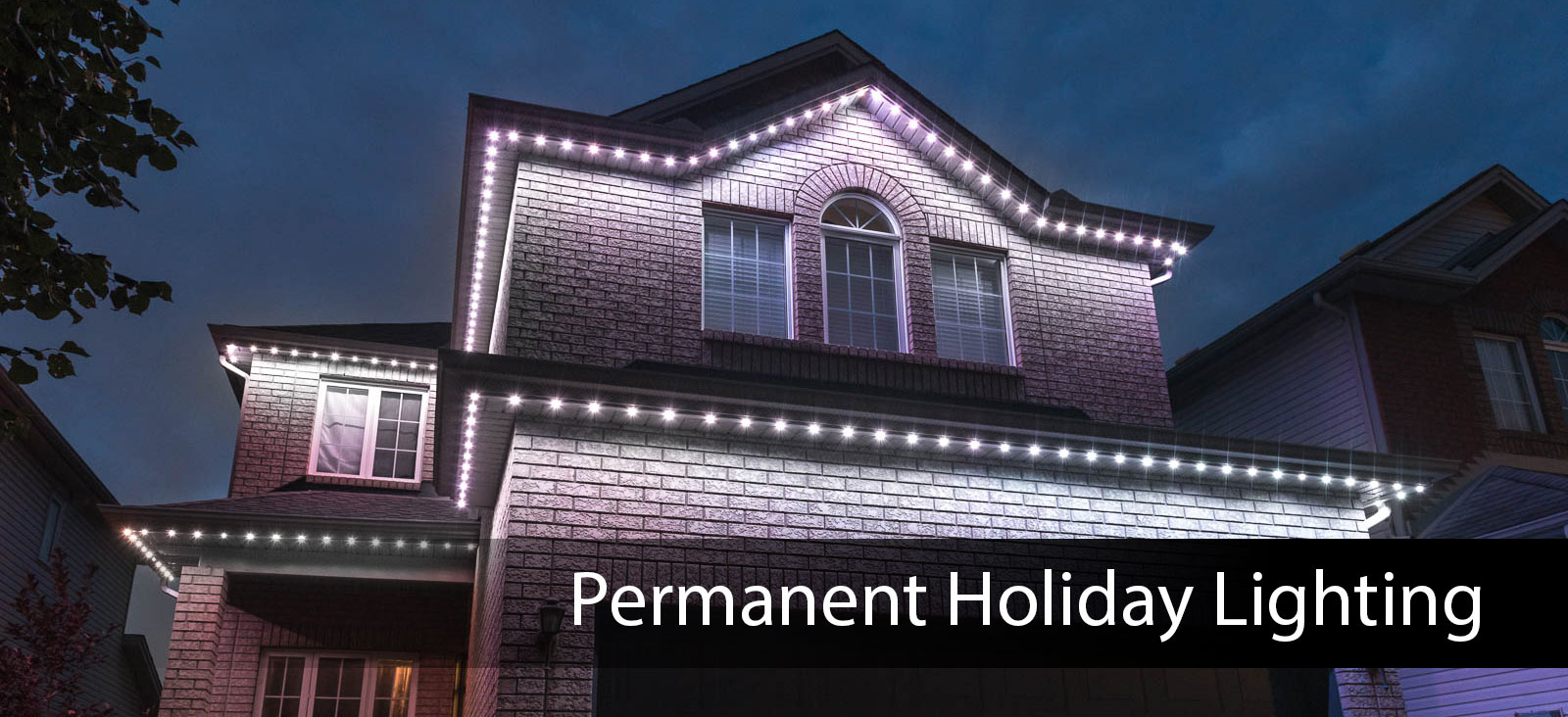 permanent holiday lights diy